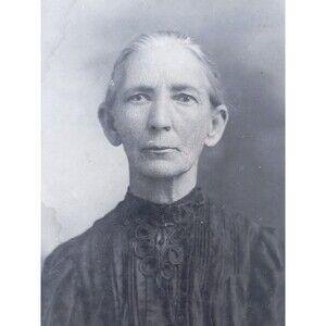 Antique Victorian Portrait Photo Bray’s Studio Murray KY Kentucky Soutache Dress